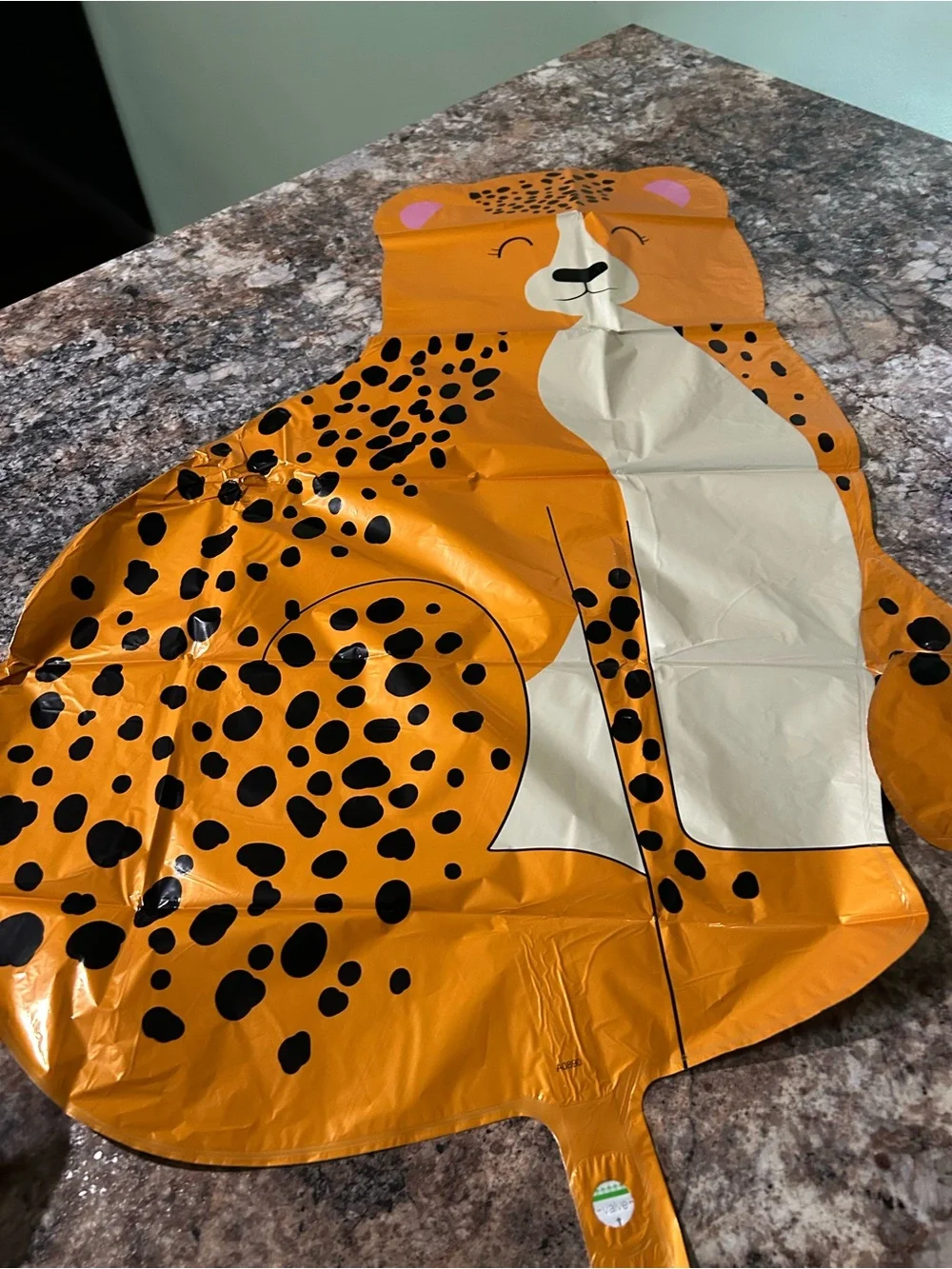 Wild Safari Animal Foil Balloons Party Set - Gold, Silver, Brown, Black, Yellow